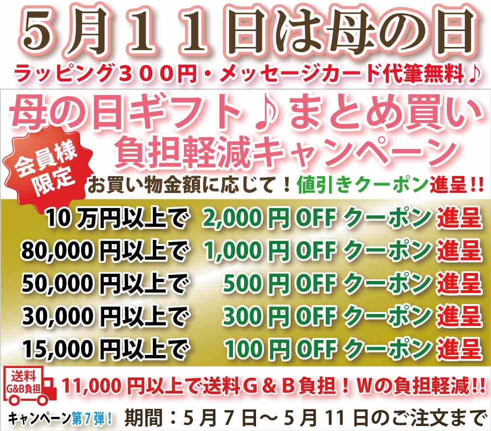 シニアファッションＧ＆Ｂ　高齢者の服　介護服　クーポン　まとめ買い負担軽減キャンペーン