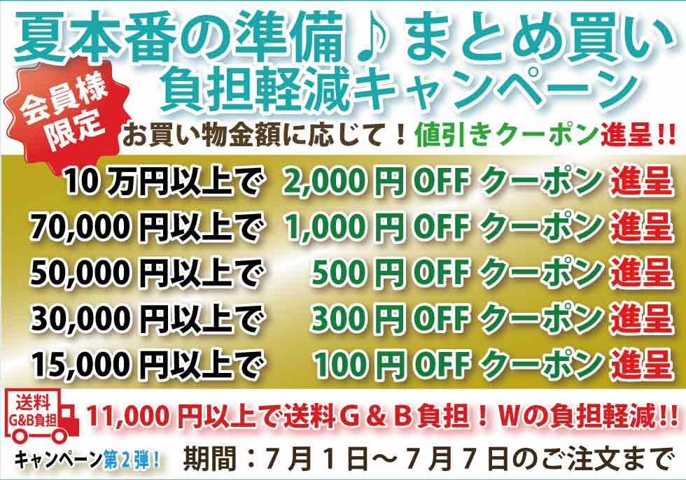 シニアファッションＧ＆Ｂ　高齢者の服　介護服　クーポン　まとめ買い負担軽減キャンペーン