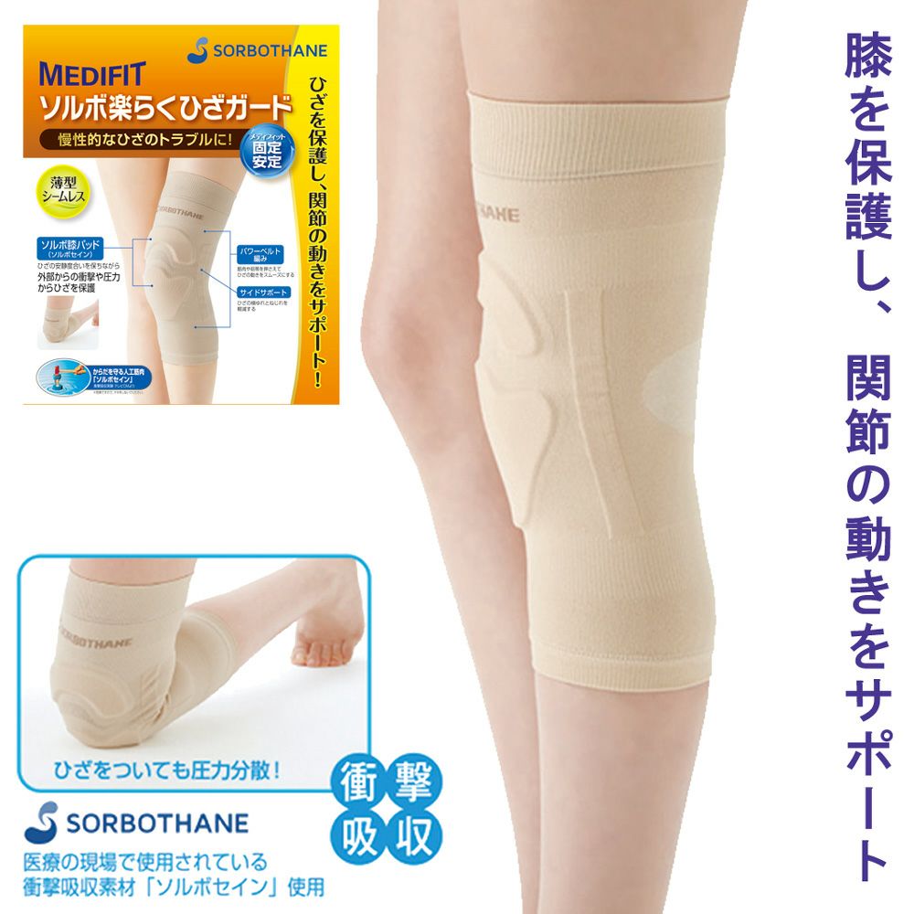 ソルボ楽らくひざガード